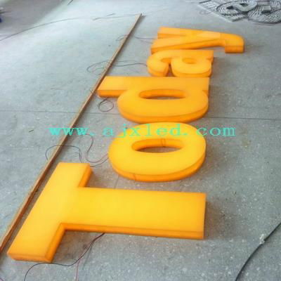 Advertised Acrylic LED Signage 5