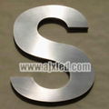 Wiredrawing Stainless Steel Channel Letter Sign 2