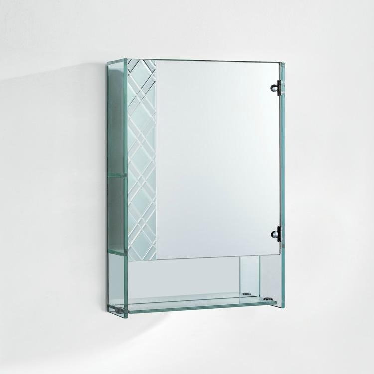 现代欧式简约浴室镜柜 3