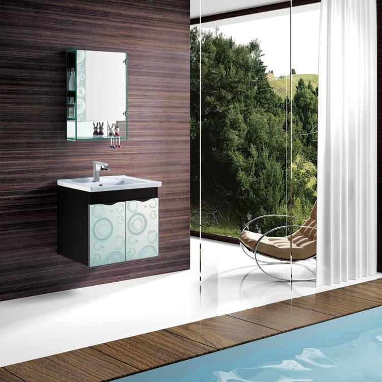 modern stainless steel bathroom cabinet 3