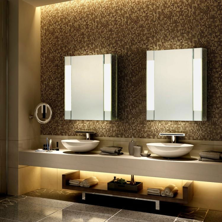 Hot sale CE UL cUL approved lighted vanity mirror 5