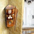 triangle bathroom mirrored corner cabinet 2