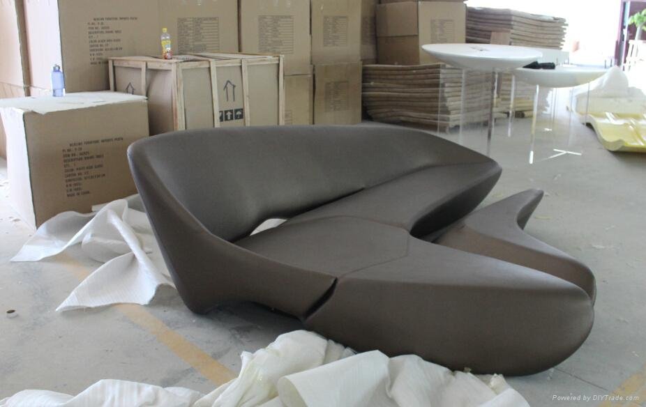 Moon Sofa with Ottoman From Moon System Sofa 4