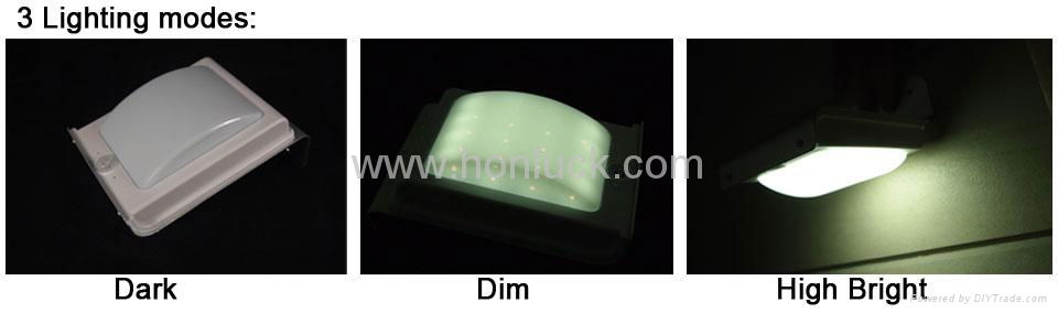 Solar motion sensor light 4