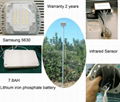 10W LED, 25W Solar Module  Solar Integrated Courtyard Light 3