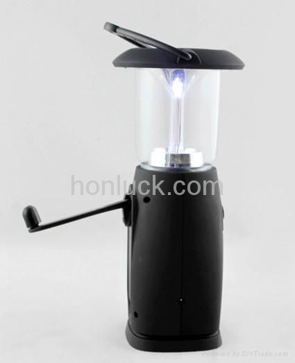 Solar &dynamo camping light 4