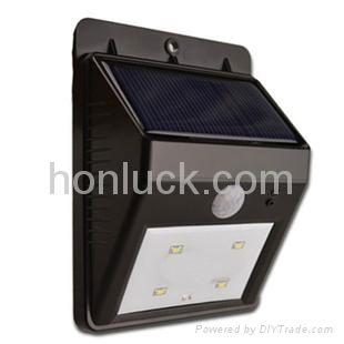 Solar PIR Wall Light