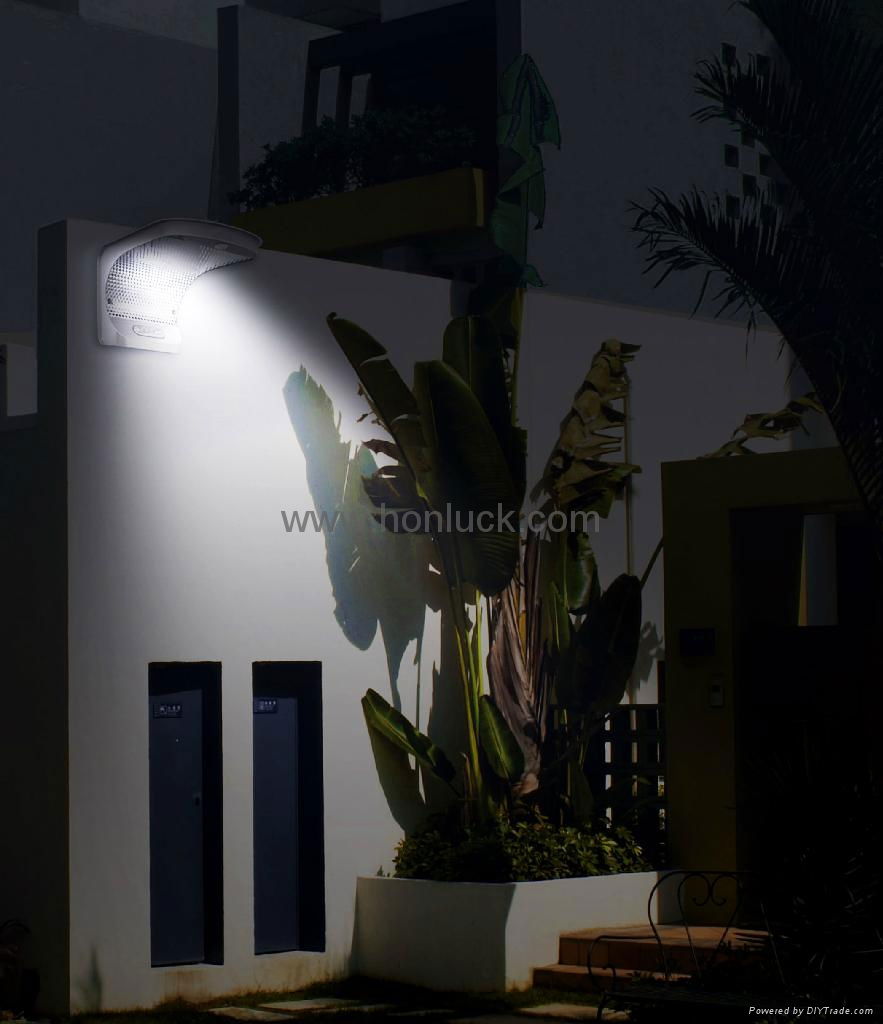 300lumens LED light Solar Motion sensor light 4