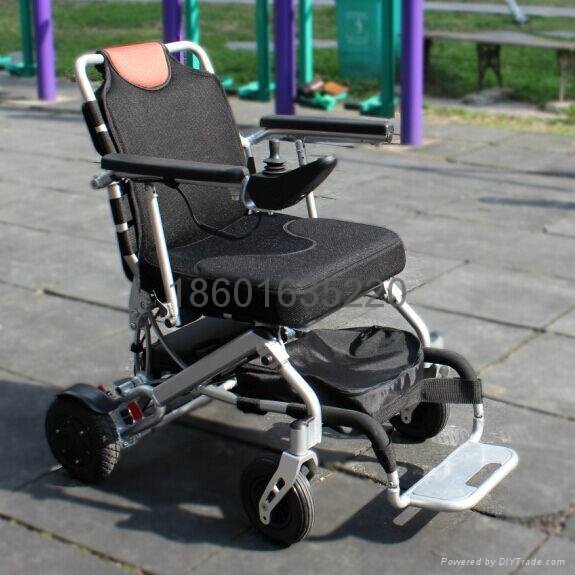 電動輪椅便攜式電動輪椅輕便輪椅鋰電池 3