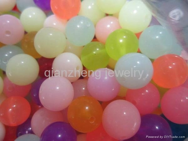 factory wholesale - color acrylic round beads 3