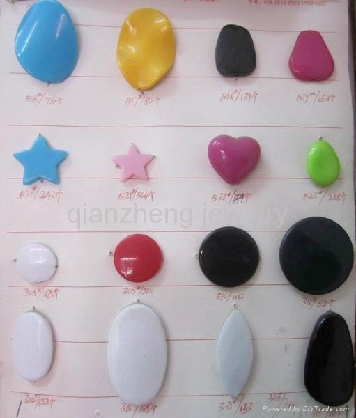 factory wholesale - color acrylic round beads 5