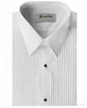 White Tuxedo Shirts Mandarin Wing tip collar man Shirts Wedding drss shirts 1