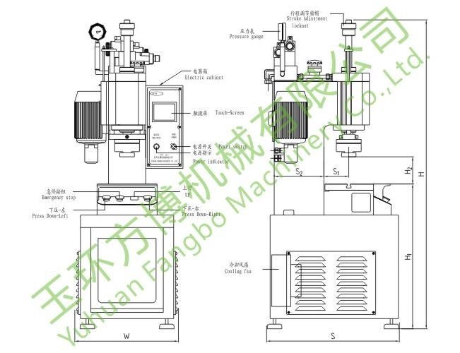 FBSY-C Series of CNC Single-column servo Hydraulic Press 4