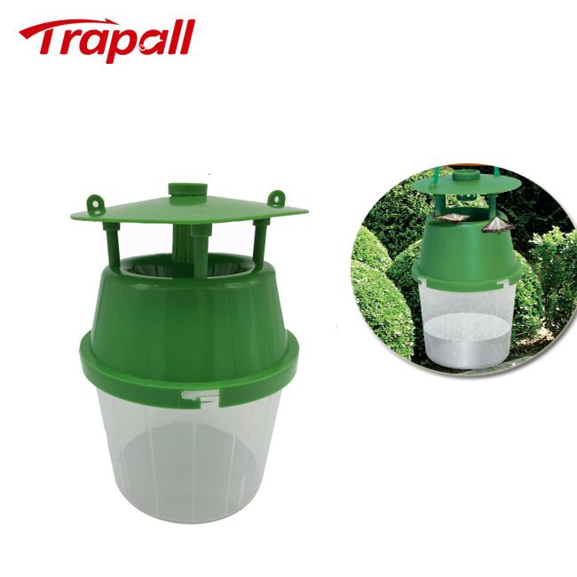 Outdoor Reusable Wasp Hanging Bucket Catcher Pheromone Moth Trap 