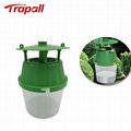 Outdoor Reusable Wasp Hanging Bucket Catcher Pheromone Moth Trap  1