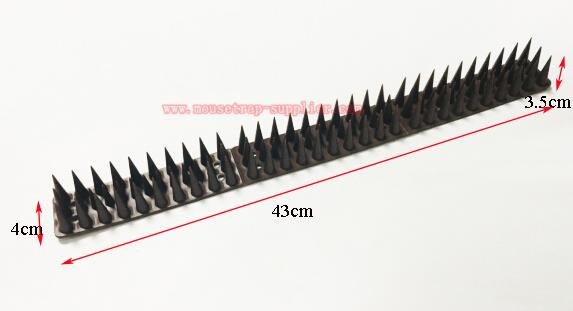 UV Resistant Anti-Bird Pigeons Spikes Strips for Cat and Small Animals Control 3