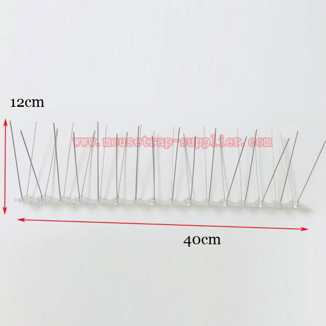 High-quality UV Treatment Stainless Steel Anti Bird Spikes Pigeons Cat Control 2