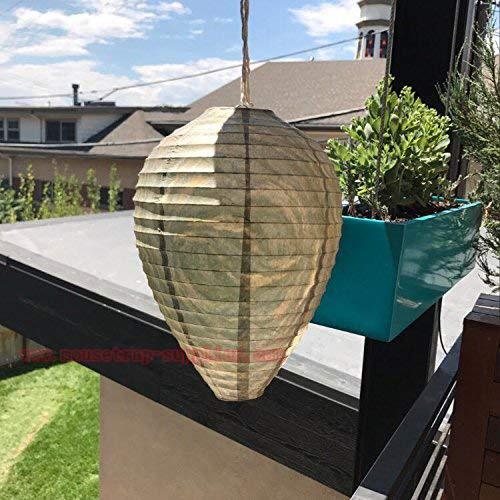 Hanging Bee Hornet Repellent Simulated Wasp Nest Decoy Deterrent 4