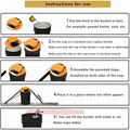 Reusable Auto Reset Multi-catch Flip N Slide Bucket Lid Rat Killer Mouse Trap