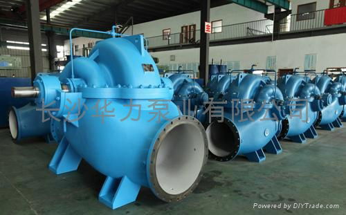 S type single-stage double suction centrifugal pump 3