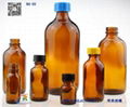 amber reagent glass bottle 1