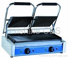 Double-Head Electric Heated Press Griddle (Inclined Panel ) APG-813X