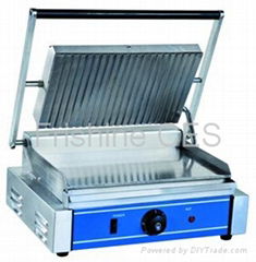 Single-Head Electric Heated PANINI Sandwich Press Griddle ( ASP-815 )