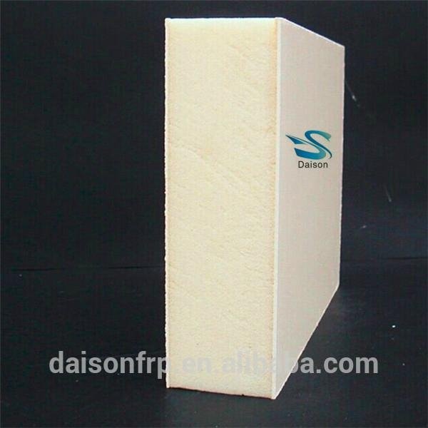PU Insulation Core FRP Sandwich panel For Cold Room