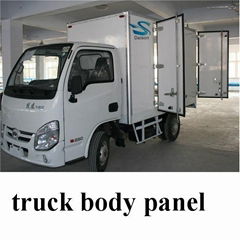 high gloss fiberglass FRP sandwich panel for truck body