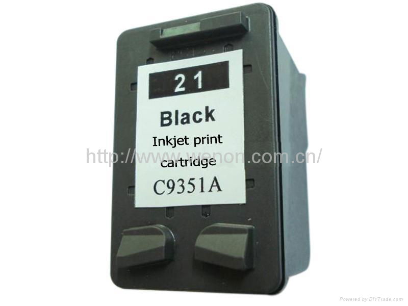 Compatible ink cartridge with HP C9351A(21)