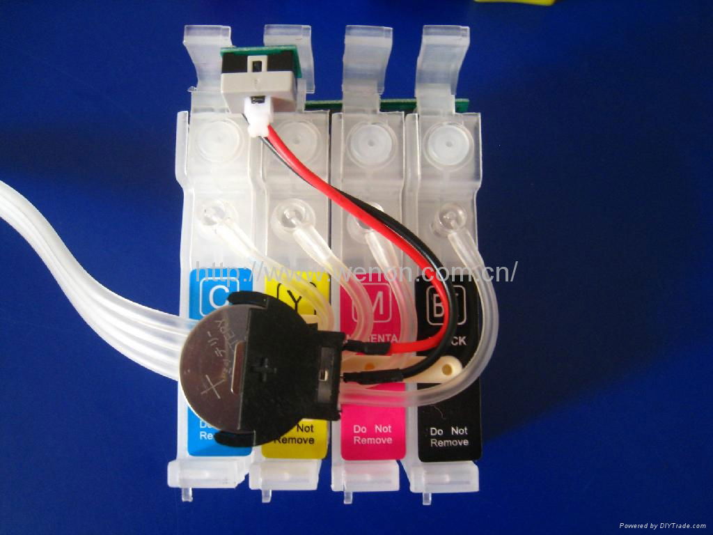 Continuous Ink supply System for Epson K100,K200 (T1371) with Chip 5