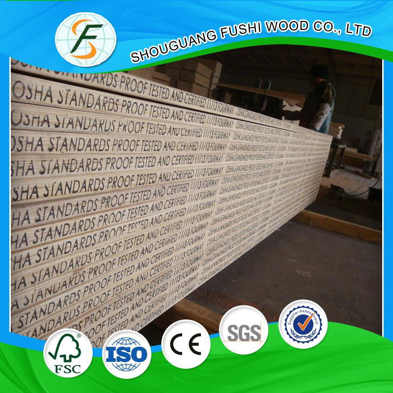 WBP scaffolding board(LVL)