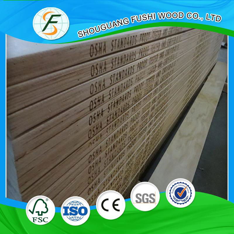 38*225*3900mm LVL scaffold board for construction areas and building areas 2