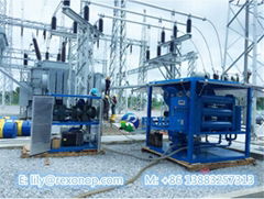 Double Stage Vacuum Transformer Oil Purifier 6000LPH