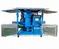 Weather-proof Double-stage Vacuum Transformer Oil Purifier 