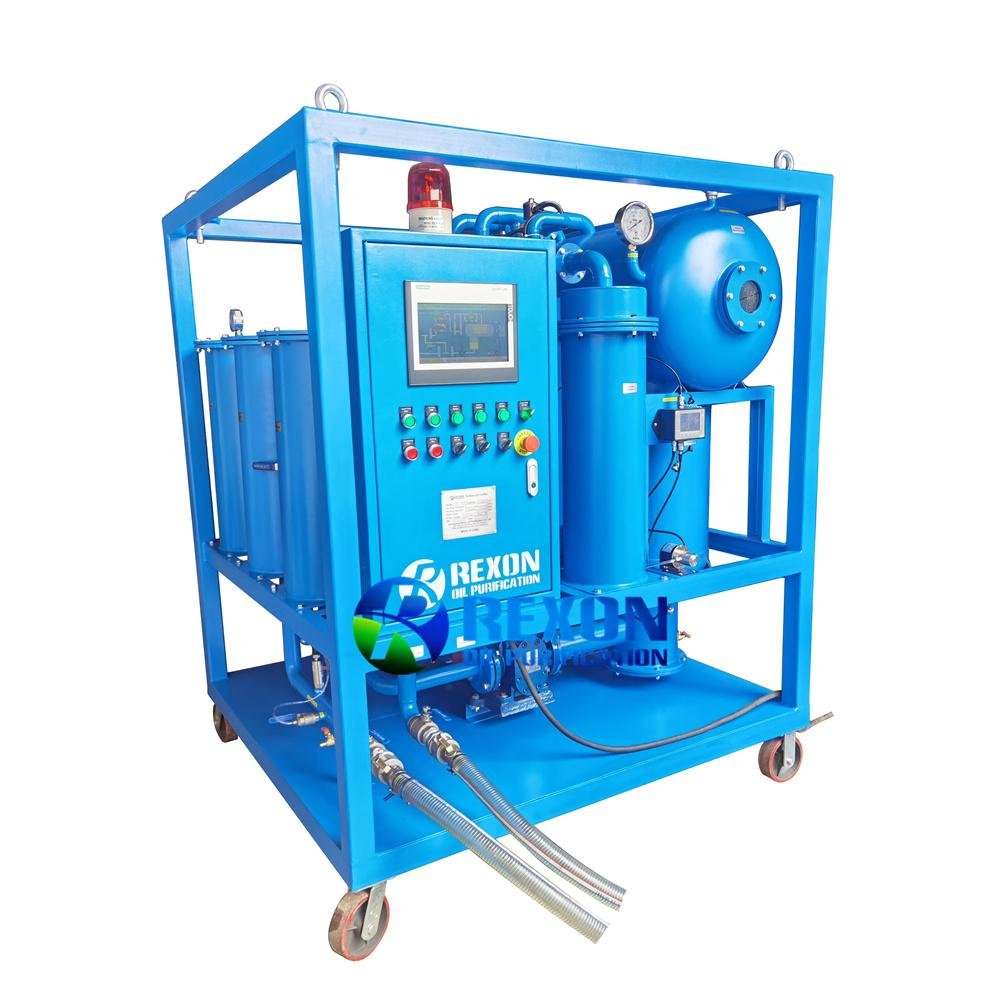 High Performance Steam Turbine Oil Dehydration & Filtration Machine 3