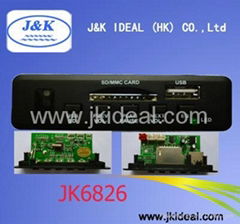 JK 6826 USB SD MP3解码板