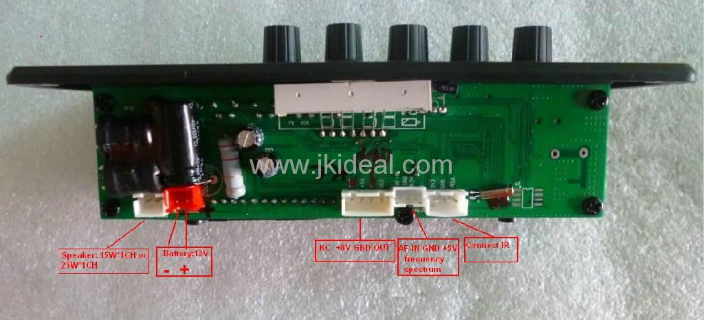 JK-22A61 For speaker USB TF Record FM MP3 module 2