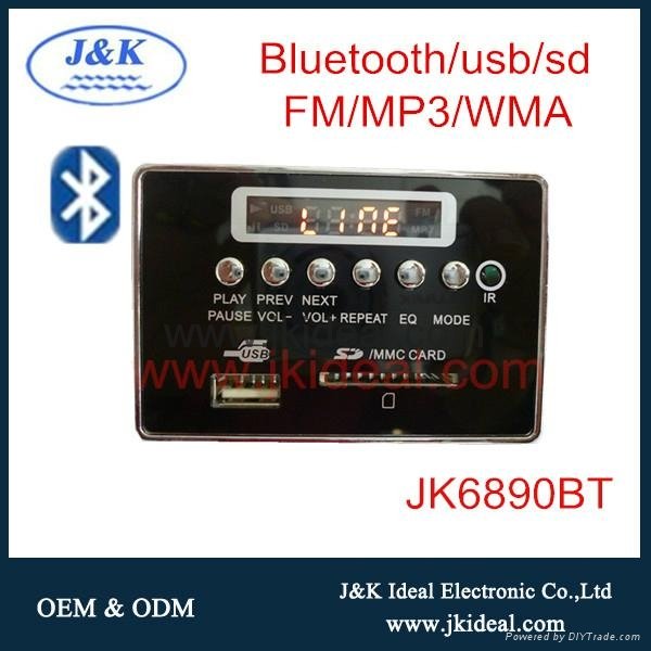 JK2903 USB host MMC SD MP3 panel with Radio  4