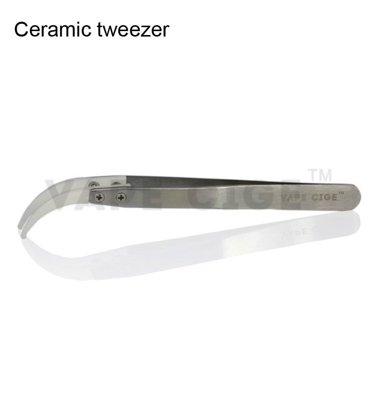 E-cigarette atomizer RBA ceramic tweezer 2