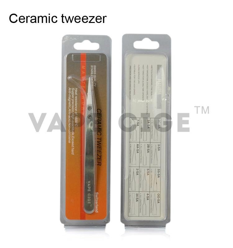 E-cigarette atomizer RBA ceramic tweezer 4