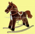 plush rocking horse