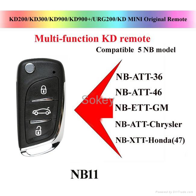 KEY DIY KD NB11 Multi-function remote for KD900 machine