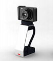 Security Display stand for Camera with alarm and charge function