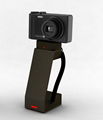 Security Display stand for Camera with alarm and charge function