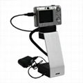 Security Display stand for Camera with alarm and charge function