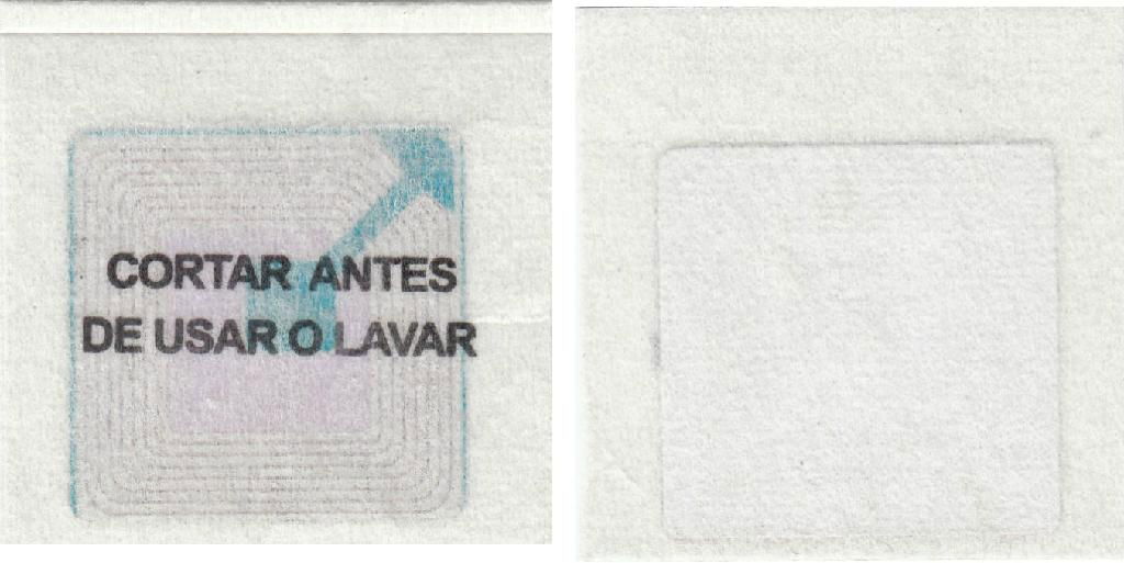 EAS-RF Garment Label /Tag vG-RF-H102 2