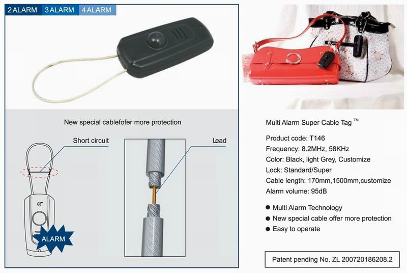 Multi Alarm Cable Supper Tag vG-AT146 3