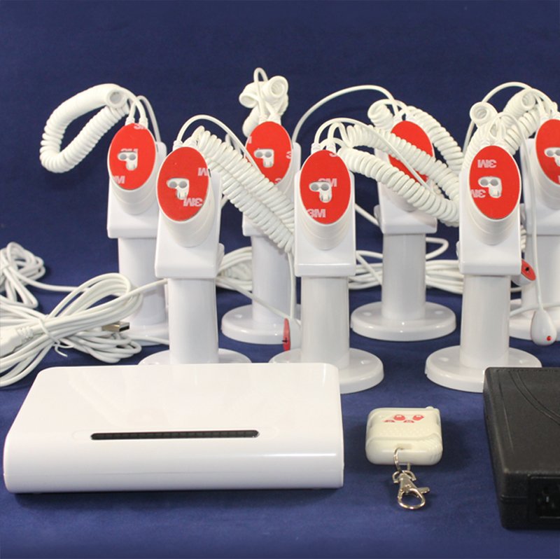 一拖10充电展示品防盗器|一拖10数码产品充电防盗报警器 2