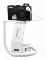 CAMERA SECURITY DISPLAY STAND FOR RETAIL STORES AND EXHIBITIONS ALARM HOLDER